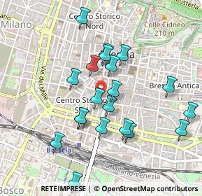 Mappa Via Antonio Gramsci, 25122 Brescia BS, Italia (0.4455)