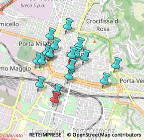 Mappa Via Antonio Gramsci, 25122 Brescia BS, Italia (0.7165)