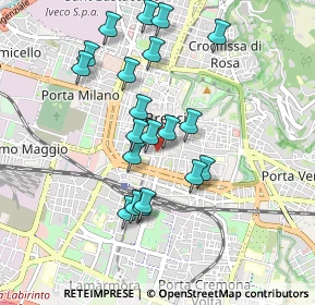 Mappa Via Antonio Gramsci, 25122 Brescia BS, Italia (0.8555)