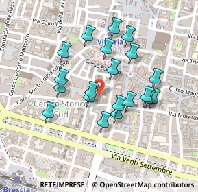 Mappa Via Antonio Gramsci, 25122 Brescia BS, Italia (0.1975)