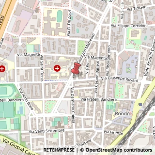 Mappa Via Giuseppe Rovani, 140, 20099 Sesto San Giovanni, Milano (Lombardia)