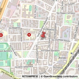 Mappa Via Giuseppe Rovani, 124, 20099 Sesto San Giovanni, Milano (Lombardia)