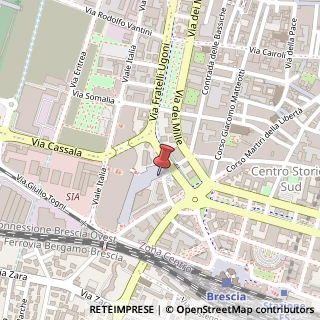 Mappa Via Fratelli Ugoni, 36, 25126 Brescia, Brescia (Lombardia)