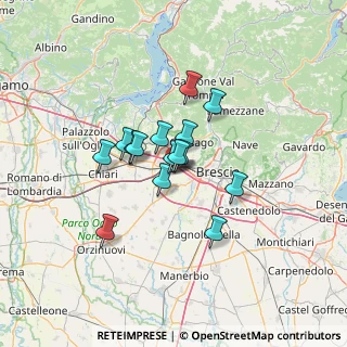 Mappa Via del Rame, 25039 Travagliato BS, Italia (9.032)