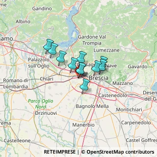 Mappa Via del Rame, 25039 Travagliato BS, Italia (7.70909)