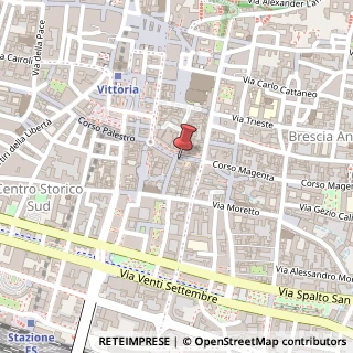 Mappa Corso Giuseppe Zanardelli, 32, 25124 Brescia, Brescia (Lombardia)