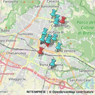 Mappa Via Felice Cavallotti, 25121 Brescia BS, Italia (1.31429)