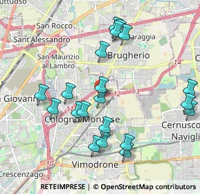 Mappa Via Pasubio, 20093 Cologno Monzese MI, Italia (2.037)
