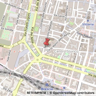 Mappa Contrada della Mansione, 7, 25122 Brescia, Brescia (Lombardia)
