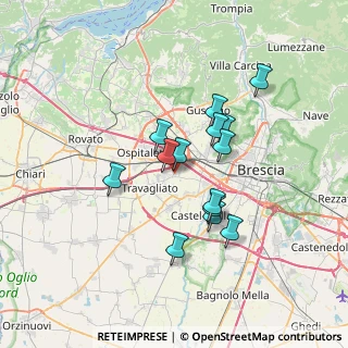 Mappa Via dei Metalli, 25039 Travagliato BS, Italia (5.61786)