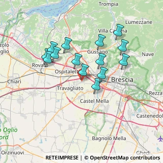 Mappa Via dei Metalli, 25039 Travagliato BS, Italia (6.51571)