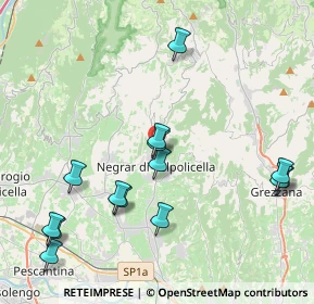 Mappa Via Sandro Partinico, 37024 Negrar VR, Italia (4.60786)