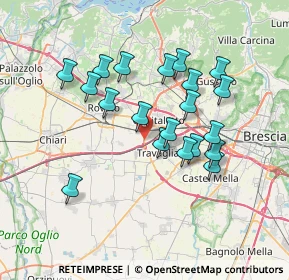 Mappa SP Concesio-Ospitaletto-Capriano KM 16 480, 25046 Cazzago San Martino BS (6.4605)