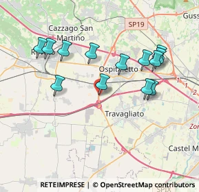 Mappa SP Concesio-Ospitaletto-Capriano KM 16 480, 25046 Cazzago San Martino BS (3.71846)