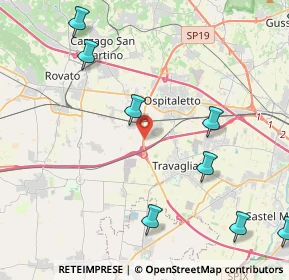 Mappa SP Concesio-Ospitaletto-Capriano KM 16 480, 25046 Cazzago San Martino BS (6.42727)