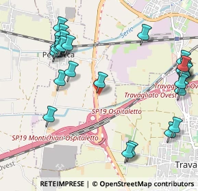 Mappa SP Concesio-Ospitaletto-Capriano KM 16 480, 25046 Cazzago San Martino BS, Italia (1.28889)