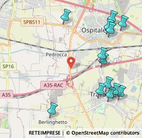 Mappa SP Concesio-Ospitaletto-Capriano KM 16 480, 25046 Cazzago San Martino BS (2.57385)