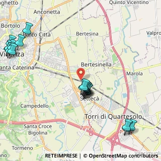 Mappa Strada Paradiso, 36100 Vicenza VI, Italia (2.5545)