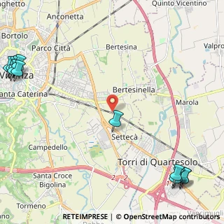 Mappa Strada Paradiso, 36100 Vicenza VI, Italia (3.68083)
