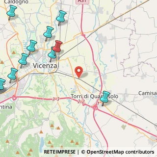 Mappa Strada Paradiso, 36100 Vicenza VI, Italia (6.39091)