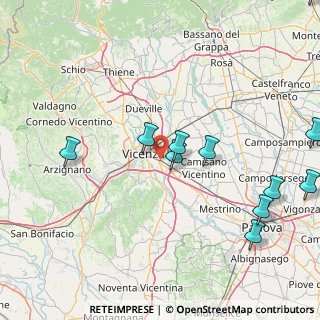 Mappa Strada Paradiso, 36100 Vicenza VI, Italia (20.76)