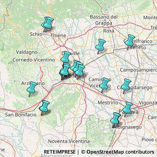 Mappa Strada Paradiso, 36100 Vicenza VI, Italia (15.5405)