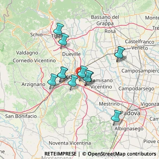 Mappa Strada Paradiso, 36100 Vicenza VI, Italia (11.7475)