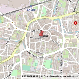 Mappa Via XXVI Aprile, 60, 25032 Chiari, Brescia (Lombardia)