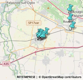 Mappa Via Lancini, 25032 Chiari BS, Italia (2.1)
