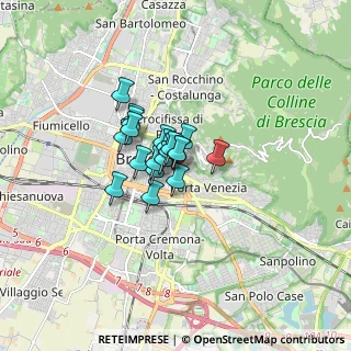 Mappa Vicolo dell' Ortaglia, 25121 Brescia BS, Italia (0.87)