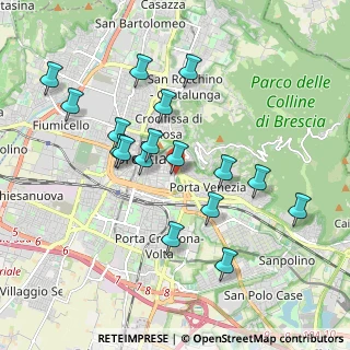 Mappa Vicolo dell' Ortaglia, 25121 Brescia BS, Italia (1.83941)
