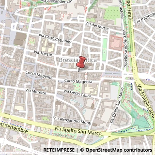 Mappa Via Tosio, 28, 25121 Brescia, Brescia (Lombardia)