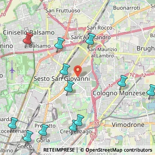 Mappa Via Concordia, 20099 Sesto San Giovanni MI, Italia (2.92417)