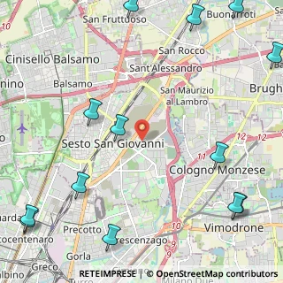 Mappa Via Concordia, 20099 Sesto San Giovanni MI, Italia (3.37077)