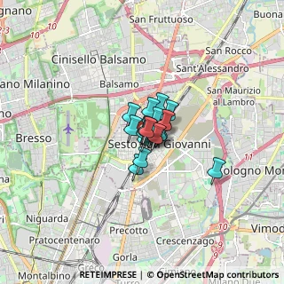 Mappa Viale Casiraghi Fratelli, 20099 Sesto San Giovanni MI, Italia (0.5825)
