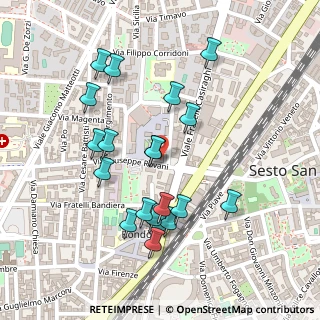 Mappa Viale Casiraghi Fratelli, 20099 Sesto San Giovanni MI, Italia (0.234)