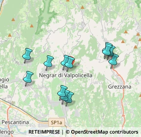 Mappa Via Vigolo, 37024 Negrar di Valpolicella VR, Italia (3.57167)