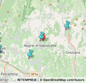 Mappa Via Vigolo, 37024 Negrar di Valpolicella VR, Italia (7.26455)