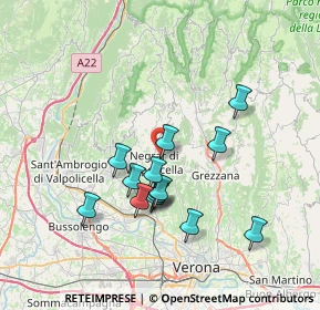 Mappa Via Vigolo, 37024 Negrar di Valpolicella VR, Italia (6.28286)