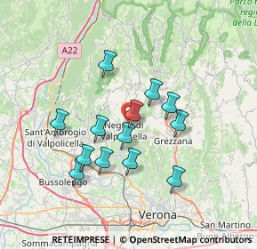 Mappa Via Vigolo, 37024 Negrar di Valpolicella VR, Italia (6.06385)