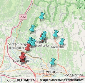 Mappa Via Vigolo, 37024 Negrar di Valpolicella VR, Italia (6.70733)