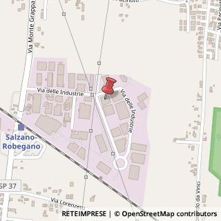Mappa Via dell'Artigianato, 1, 30030 Salzano, Venezia (Veneto)