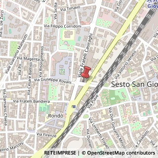 Mappa Via Giuseppe Garibaldi, 3, 20099 Sesto San Giovanni, Milano (Lombardia)