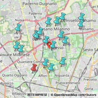 Mappa Via Grazia Deledda, 20091 Bresso MI, Italia (1.99368)