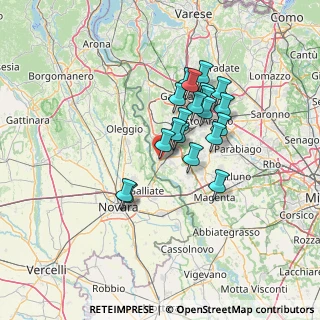 Mappa Via Milano, 20029 Turbigo MI, Italia (10.8065)