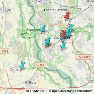 Mappa Via Milano, 20029 Turbigo MI, Italia (3.23833)