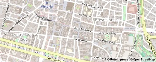 Mappa Brescia