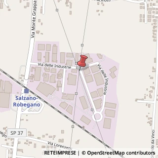 Mappa Via dell'Artigianato, 26, 30030 Salzano, Venezia (Veneto)