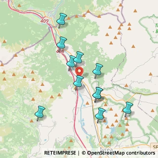 Mappa Strada per Via Quassolo, 10010 Settimo Vittone TO, Italia (3.61727)