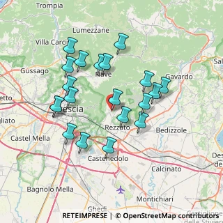 Mappa Piazza Camillo Golgi, 25082 Botticino BS, Italia (6.822)